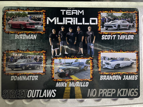 ***CLEARANCE***Street Outlaws NPK Season 6 2023 Team Murillo Metal Sign