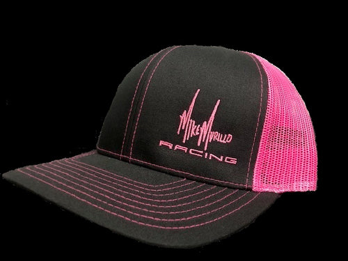 Mike Murillo SnapBack Cap Black and Neon Pink